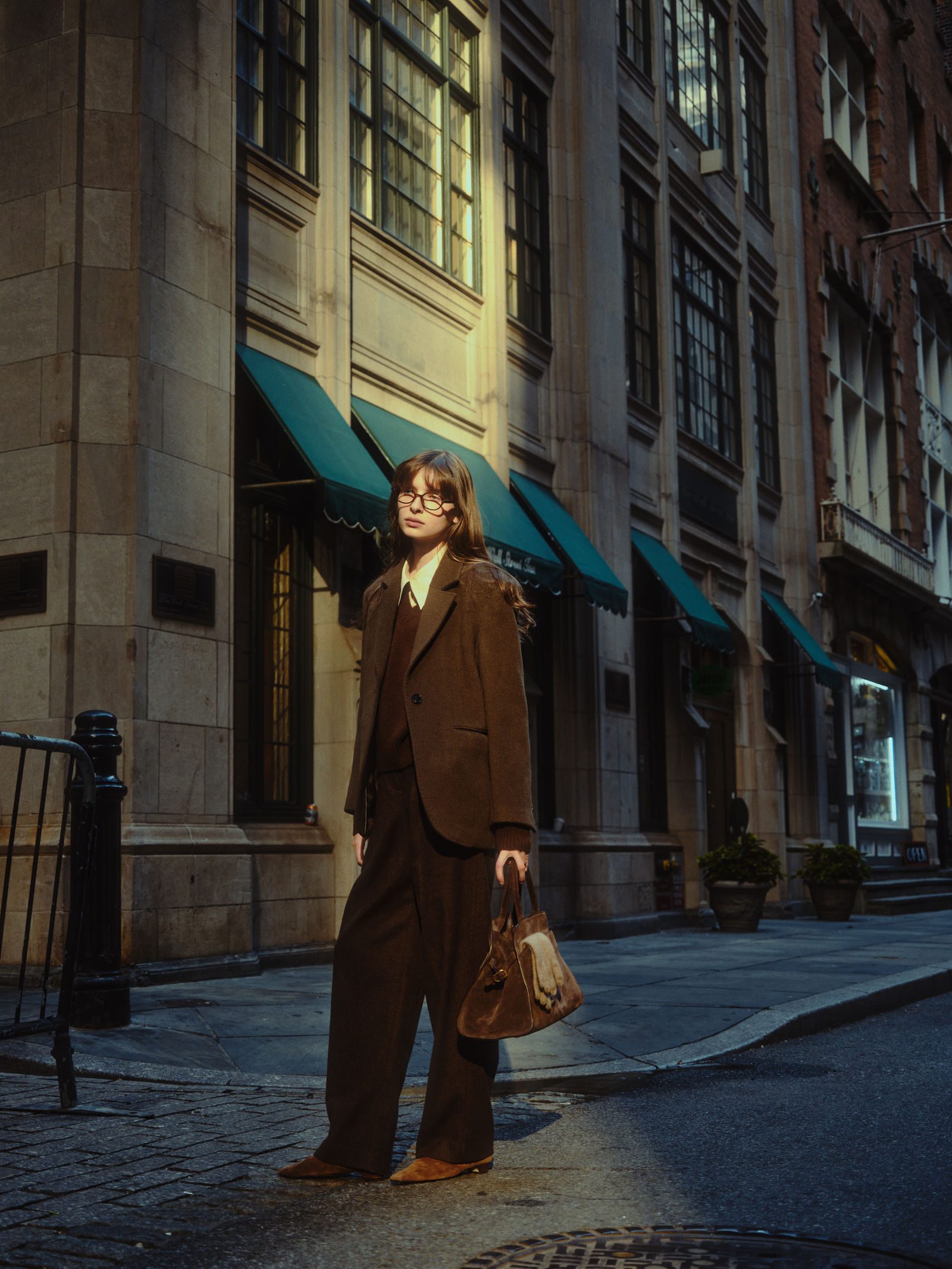 Campaign-style portrait, clean composition