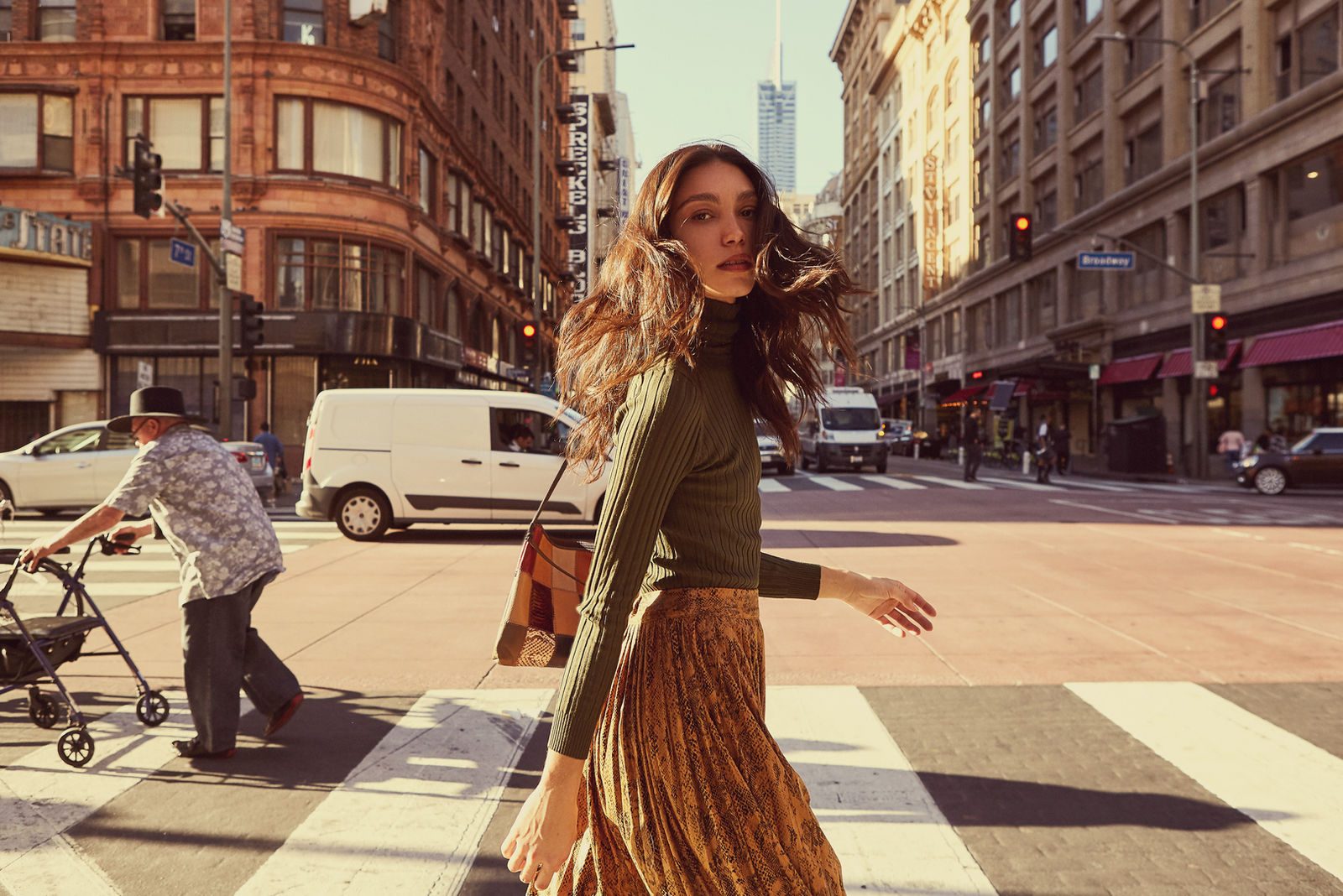 Lifestyle editorial image, landscape orientation